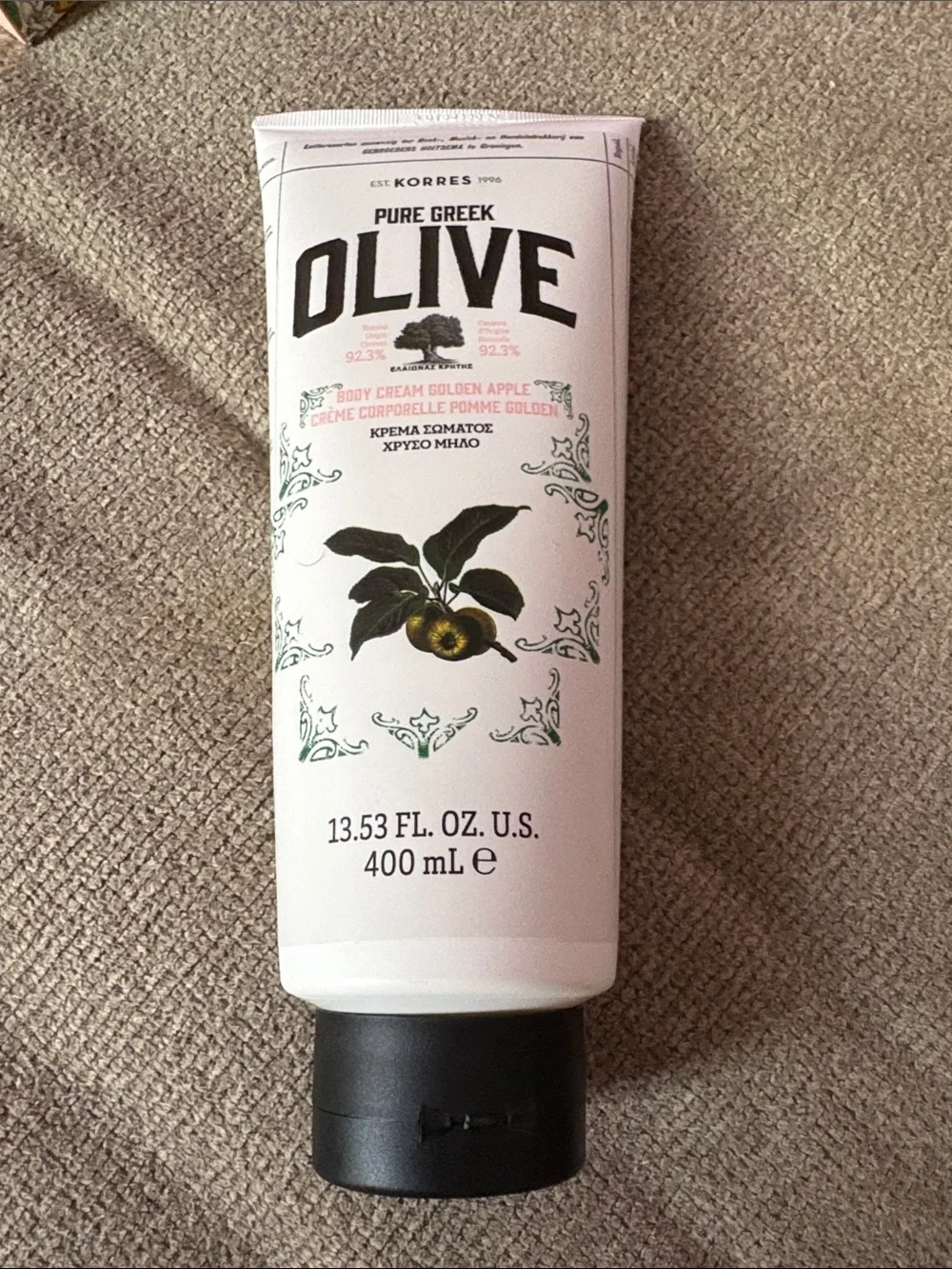 🕷️ KORRES PURE GREEK OLIVE GOLDEN APPLE